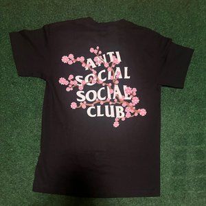 Anti Social Social Cherry Blossom Tee Size Small